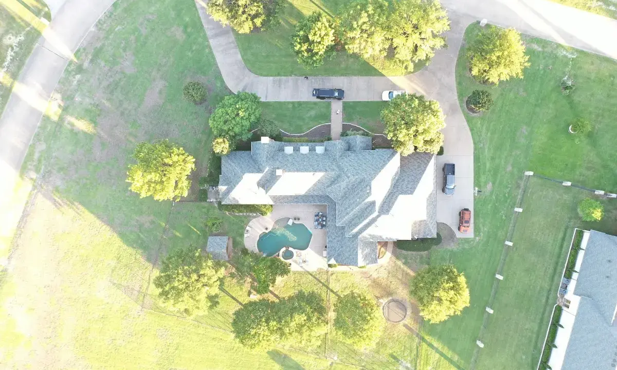 New shingle roof installation on a home in Huron